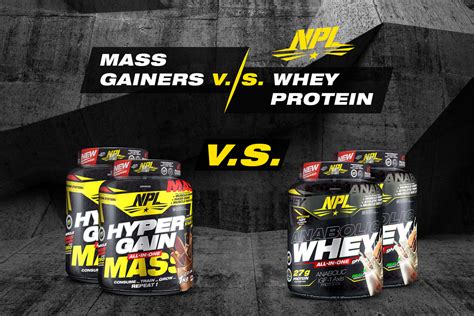 mass gainer vs whey protein|Iba pa.